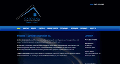 Desktop Screenshot of carolinaconstructioninc.com