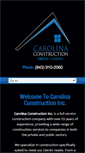 Mobile Screenshot of carolinaconstructioninc.com